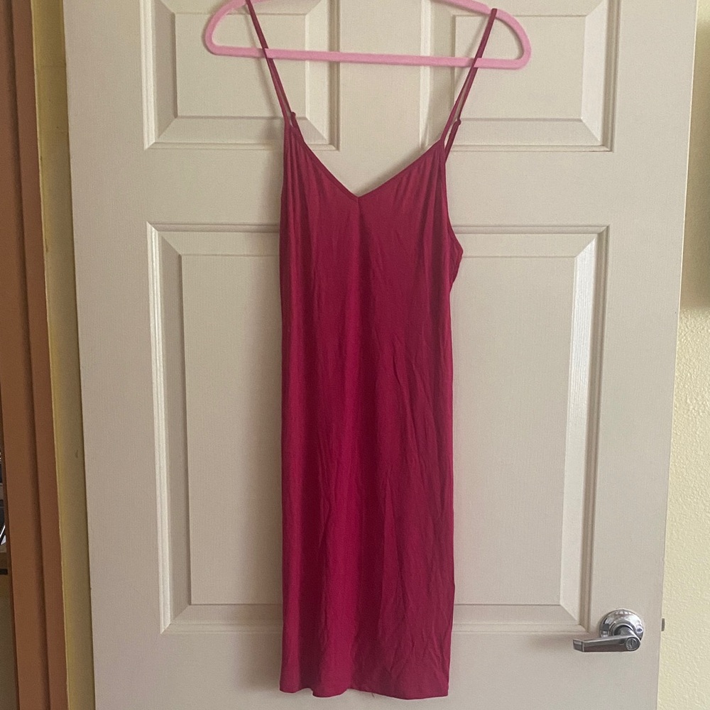 NWOT Hale Bob Maroon Chemise, Size M